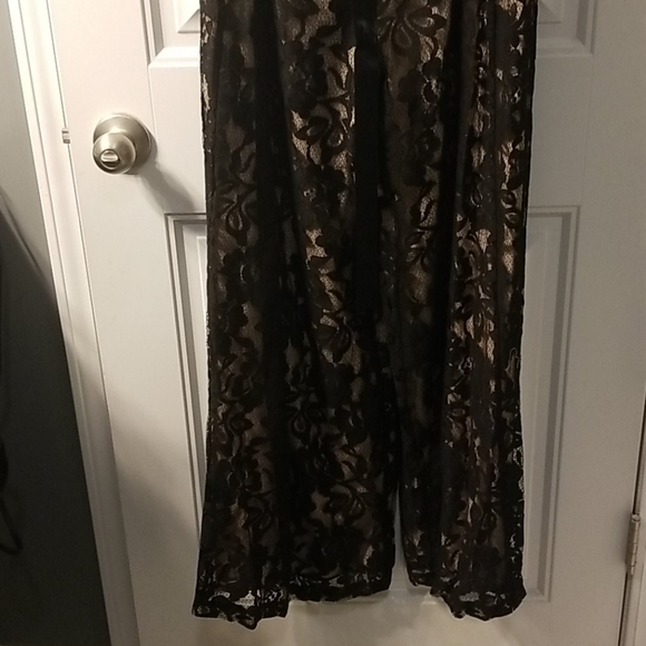 Elegant Black Lace Jumpsuit - Picture 2 of 3